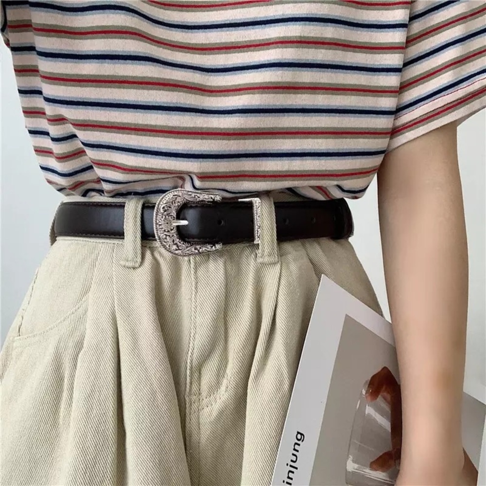 ▪️NEW Black Belt Buckle Western ▪️BEST SELLER 💥 - Picture 8 of 12